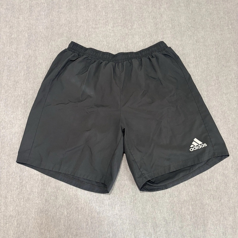 Adidas Mens Climalite Running Shorts Black Large AI7507‎ Athletic Gym Training